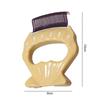 Portable ABS Pet Comb Gentle Ergonomic Handle Pet Hair Removal Comb Massaging Shell Comb Pet Grooming
