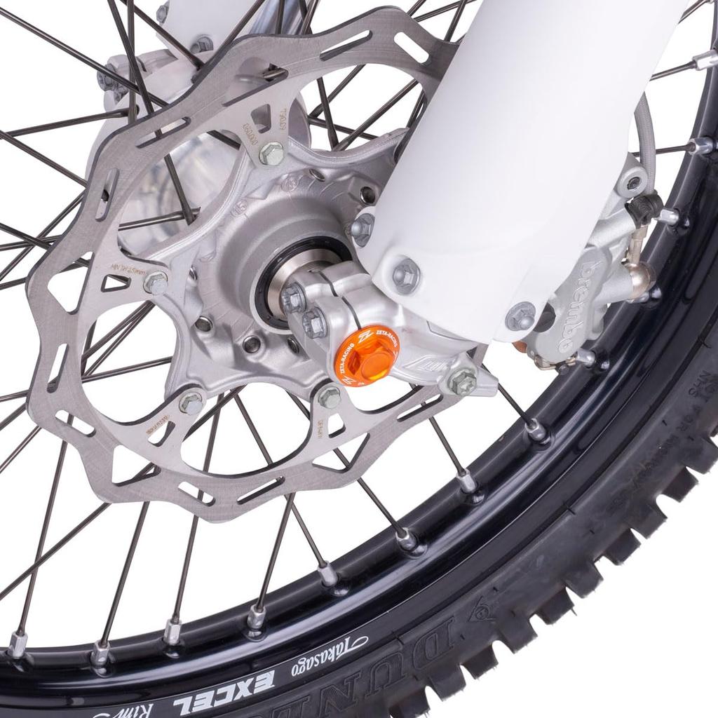 ZETA Racing Axle Bolt Front Orange M20 X P1.5-19 H21 ZE93-8073 Dirtfreak DIRTFREAK