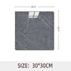 10pcs Waterproof Imitation Marble Wood Tile Floor Stickers 30*30cm Bathroom Home Decoration DIY Self-adhesive Wall Stickers