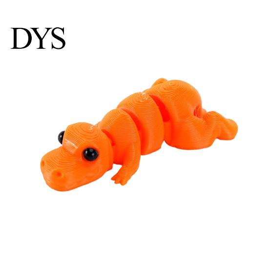 Mini Dinosaur Decoration 3D Printed Toy, Articulated Dino Action Figure, Figures Movable Joints Desktop Decoration, Party Favors Animal Collectible