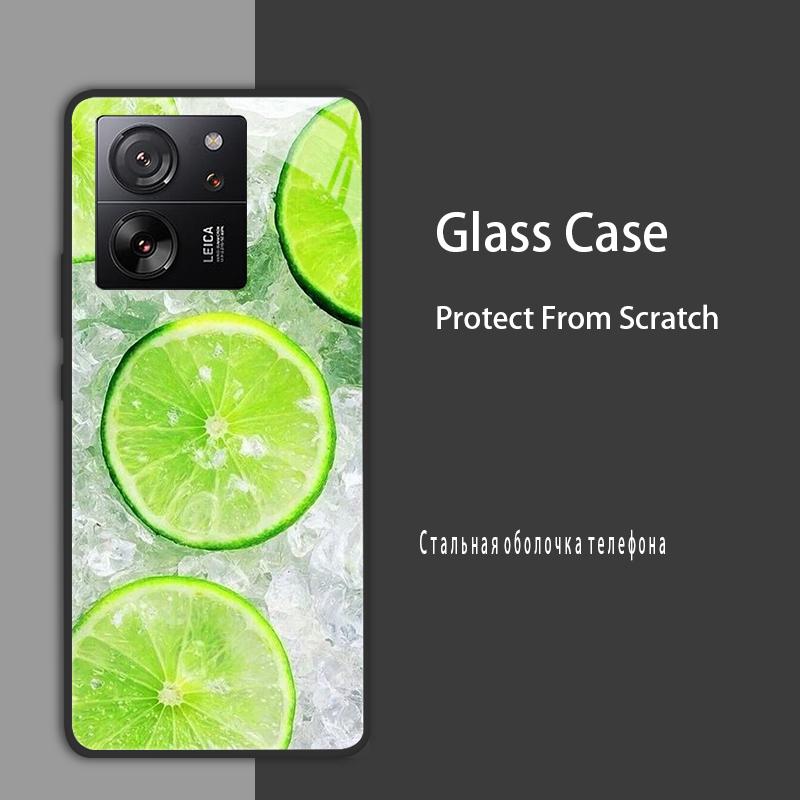 For Xiaomi 13T 13T Pro Case Cover Tempered Glass Case Hard Shockproof Coque Bumper For Xiaomi Mi 13T Pro Mi13T Pro Protect Case