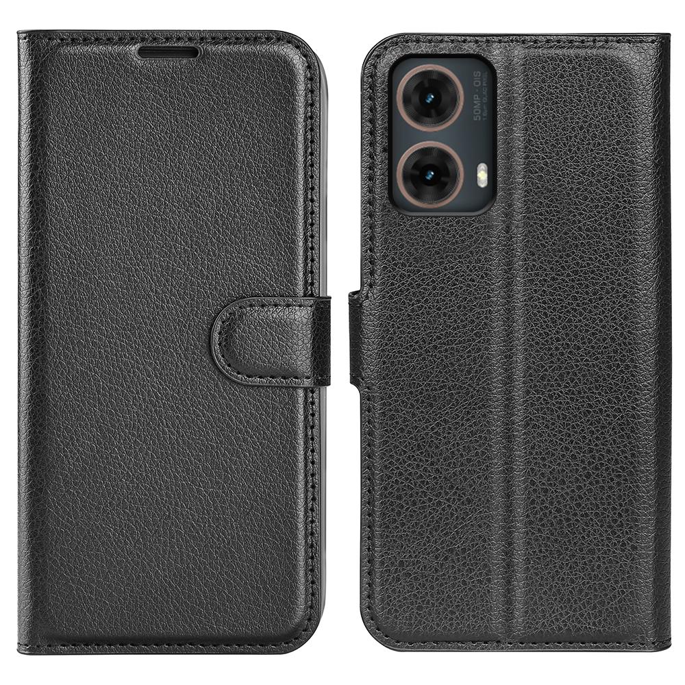 For Motorola Moto G85 5G/S50 Neo 5G Wallet Phone Case Litchi Texture Leather Flip Cover