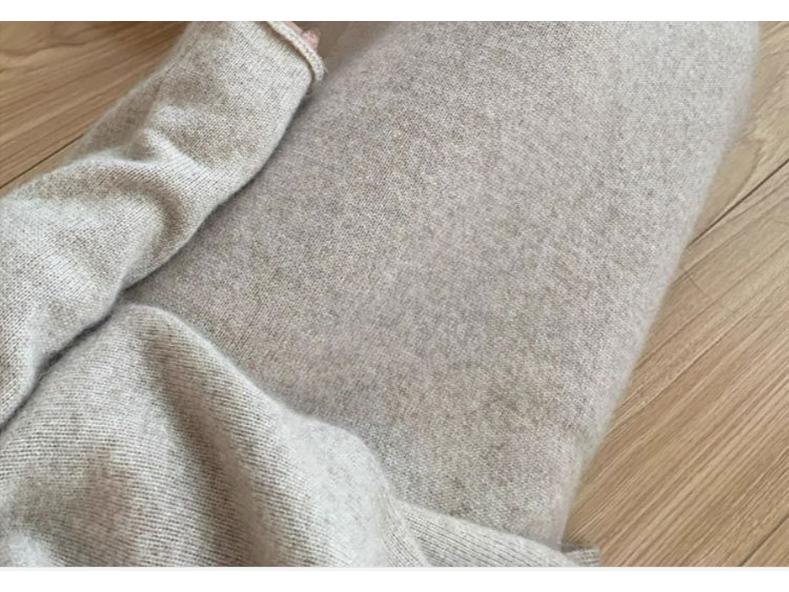 Elegant High-Waisted Women's Knit Skirt - Slimming, Mid-Length, Hip-Hugging, Soft & Glutinous for Autumn and Winter