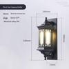 LiShi Outdoor Garden & Patio Post Light