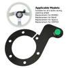 Steering Wheel Horn Button 6 Hole Carbon   Comfortable Touch Sensitive Replacement For  