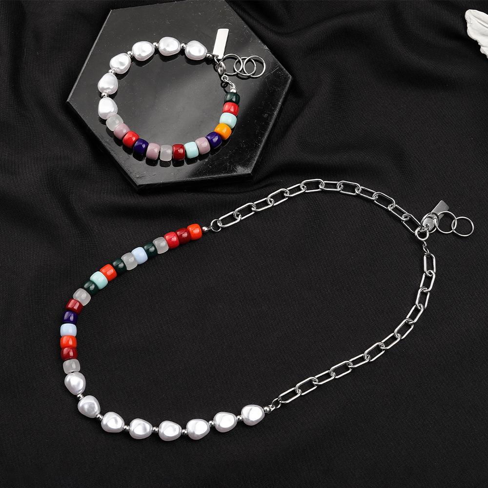 Bohemian Baroque Pearl Necklace: European and American Cross-Border Style