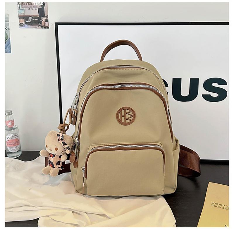Simple backpack women's new casual women's backpack trendy fashion large capacity shoulder bag