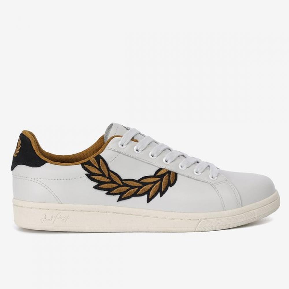 Fred Perry Мужские Кроссовки S B721 Кожаные Фирменные 290