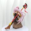 Frieren Beyond Journey'S End Frieren Figure Pink Hair With Magic Staff Pvc Action Figure Collectible Model Doll