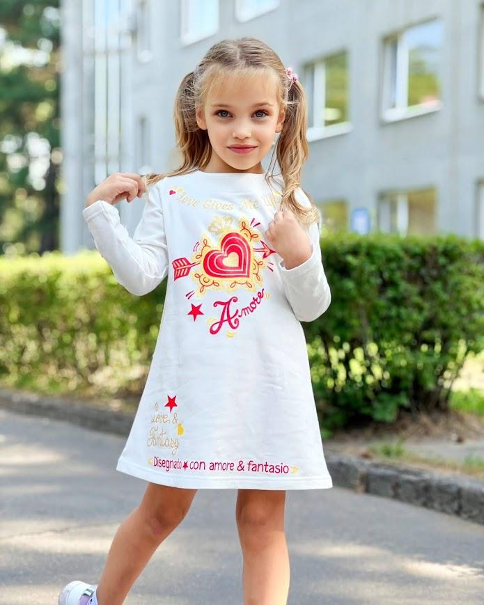 Beautiful Girls’ Dress – High-Quality Material & Perfect for Celebrations, Demi-season, 6004-023-33-1 HC