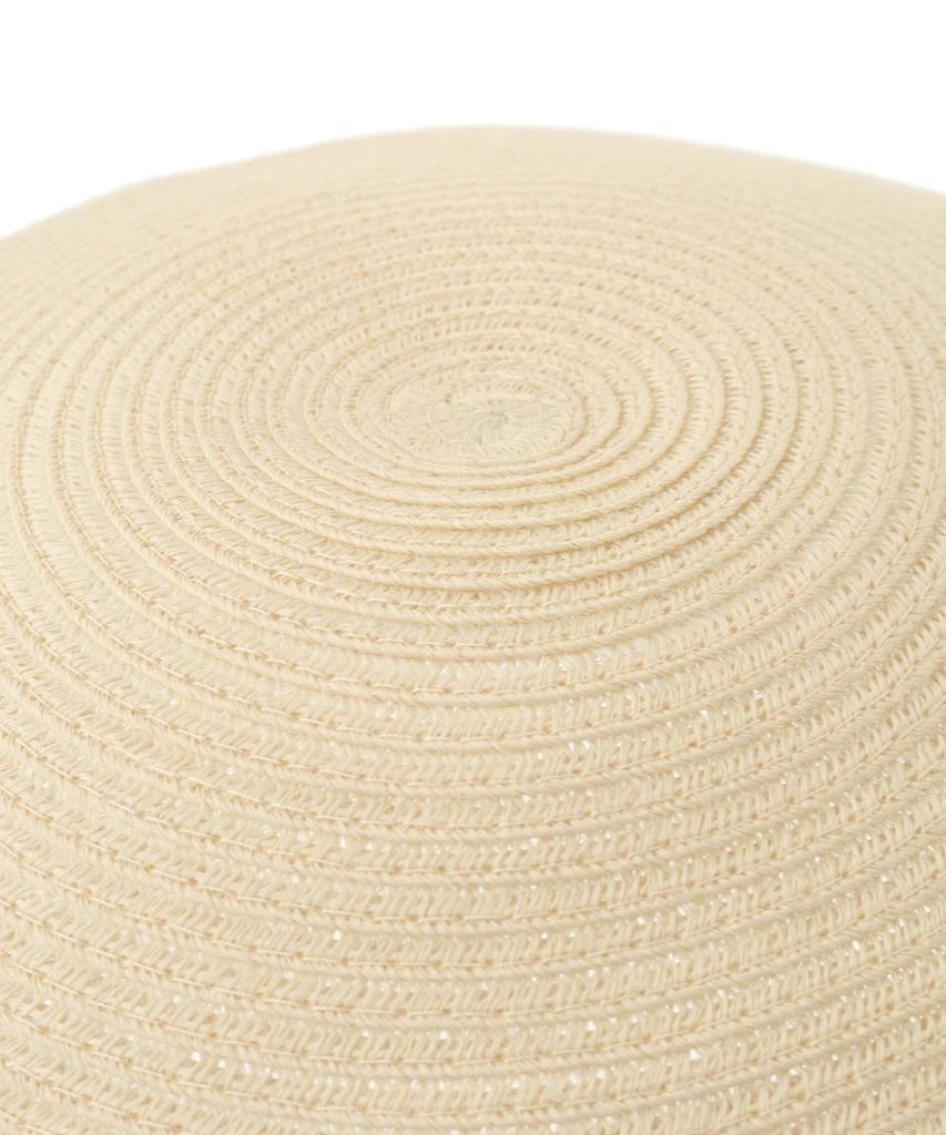 [Maison De Fleur] Cap Grosgrain Ribbon Newsboy Cap for Women, Black