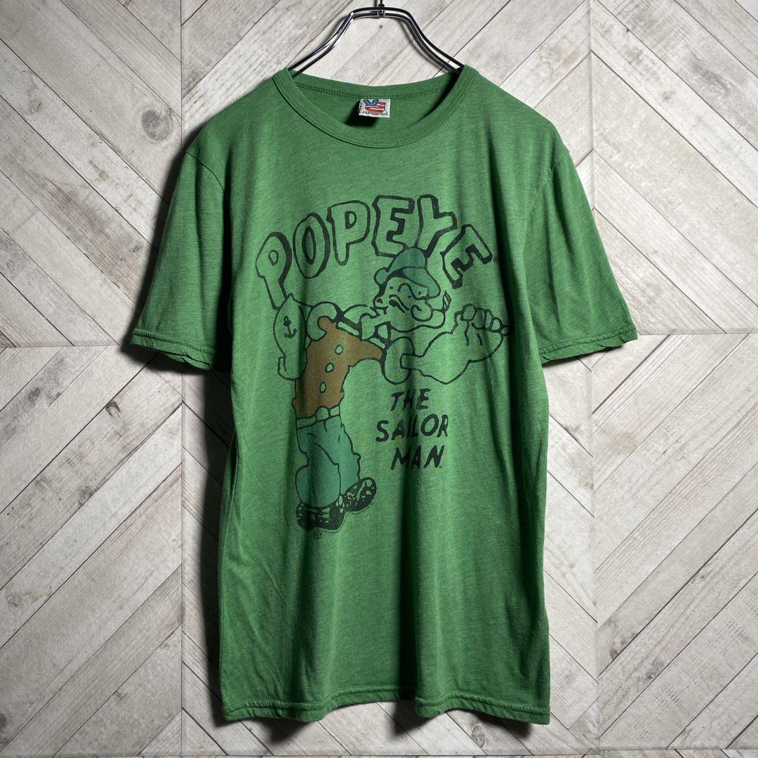 

[USED] High-quality POPEYE x Junk Food, Popeye, Made in USA, T-shirt