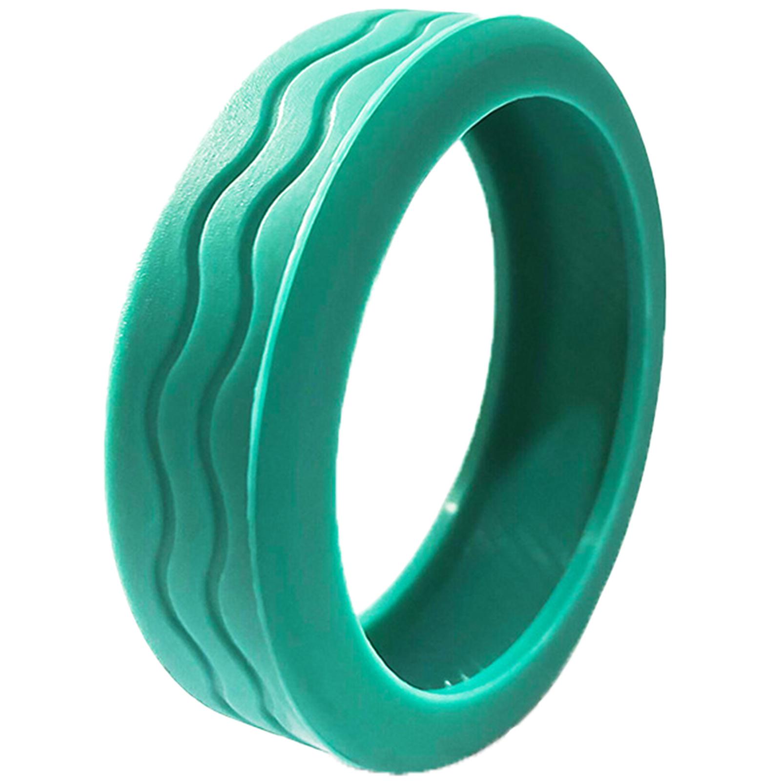 

8 шт. Чехлы на тихие колеса для багажа, однотонные резиновые протекторы для колес чемодана, снижающие шум, просты в установке для путешествий зелёный