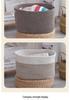 Large Cotton Rope Woven Basket for Living Room Storage - Ideal for Toys and Sundries