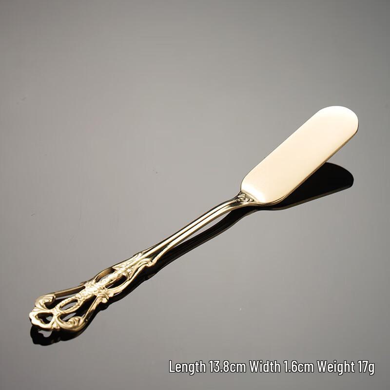 Qianxing European Relief 304 Stainless Steel Dessert Cutlery Set