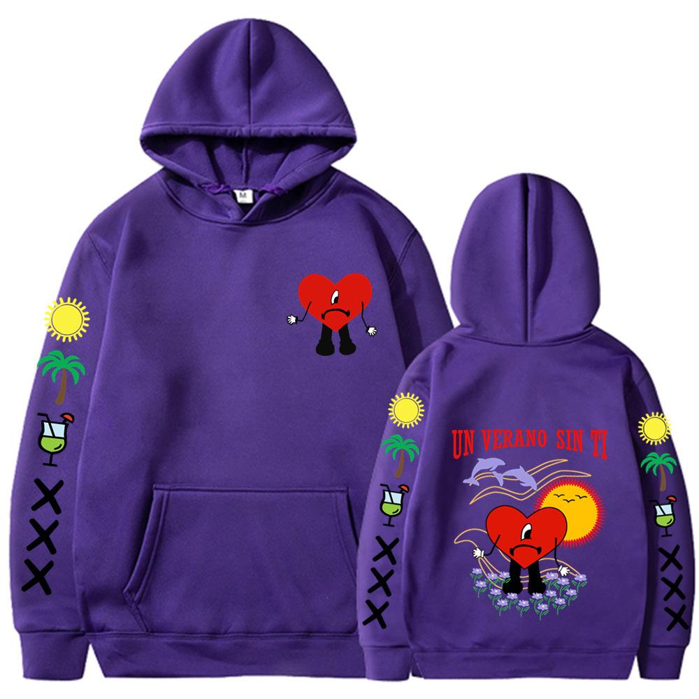 Un Verano Sin Ti Bad Bunny Nouveau Album Sweat à Capuche Pull à Capuche Pour Hommes Et Femmes