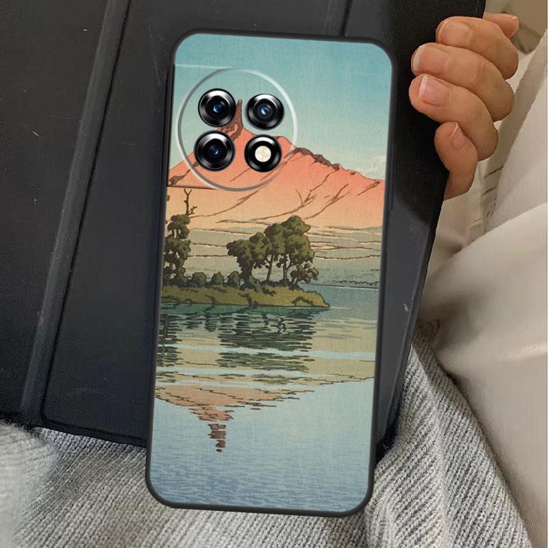 Japanese Ukiyoe Case For OnePlus Nord 5 CE 2 3 4 Lite N20 N30 OnePlus 15 13 12 11 10T 10R 12R 13R 13T Cover