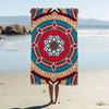 Classical Floral Pattern Print Beach Towel For Kids Personalized Bath Towel Pool Towel Vacation Gift Picnic Towel Party Gift
