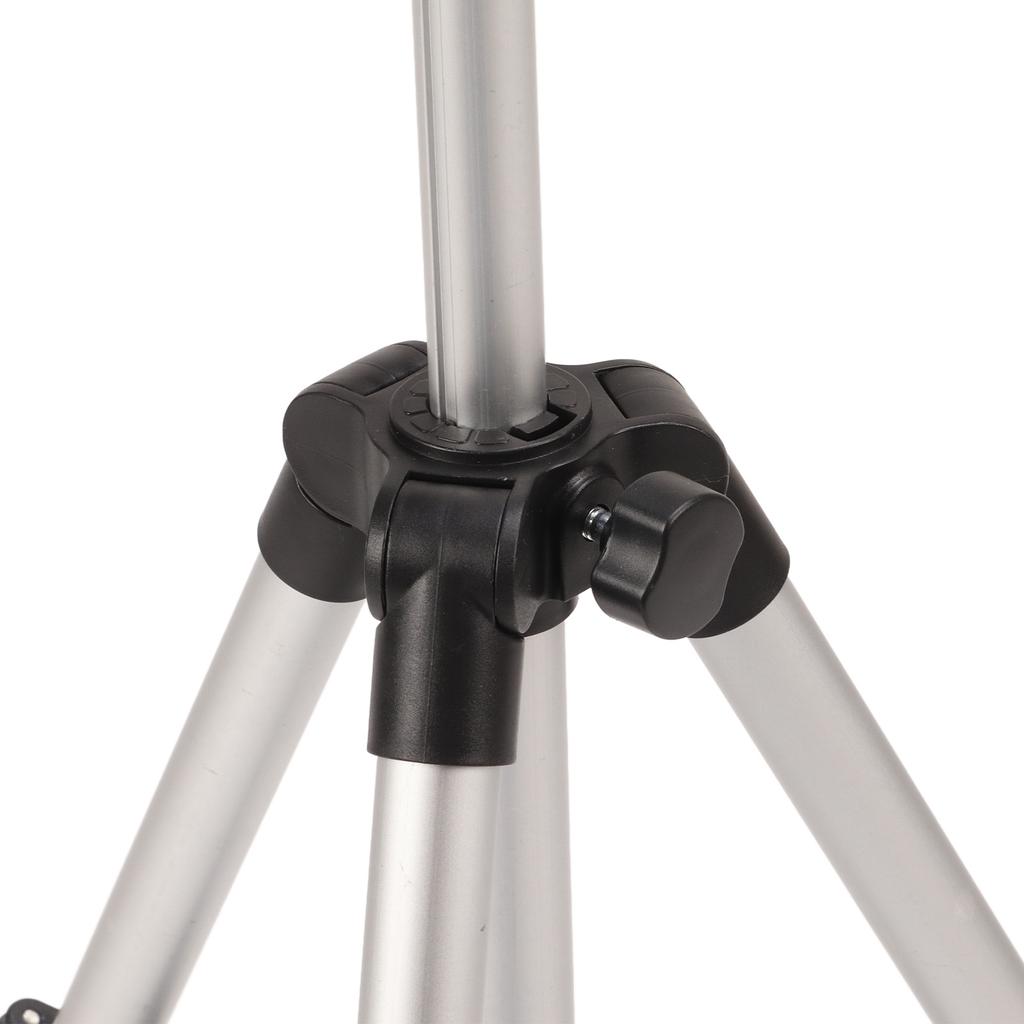 Wig Head Tripod Adjustable Lightweight Aluminum Alloy Mannequin Head Stand with Suction Cup for Hairdressing Training