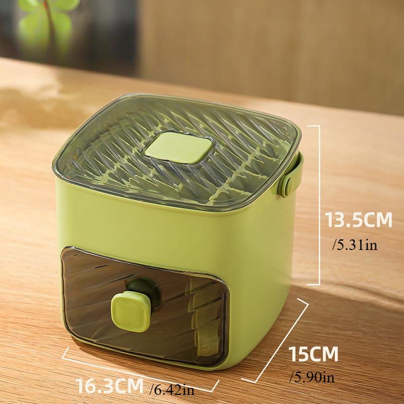 Extra Large Ice Cube Tray - 24 Ice Maker with Safety Lock Cap, Silicone Mold for Freezer and Cocktail Making