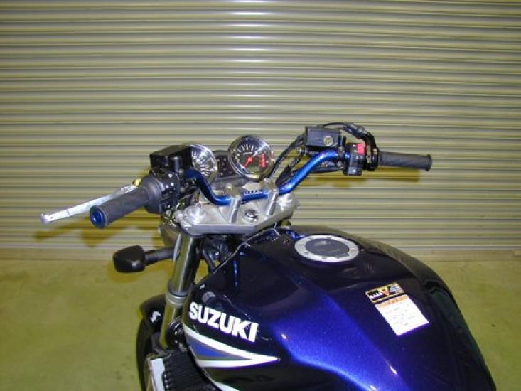 EFFEX Easy Fit Bars for Black GSX1400/Z, Aluminum, 22.2mm (EBF501K)