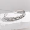 Hypoallergenic Non-tarnish Minimalist Chain Bracelet Women's Geometric Personality Niche Design Stainless Steel Bracelet