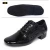Cowhide modern dance shoes men's soft-soled performance leather ballroom dance ballroom dance Latin dance square dance jazz dance shoes