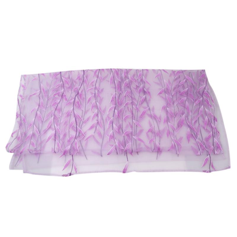 1PC Elegant Modern Tulle Curtains For Living Room Bedroom Kitchen  Modern Tulip Window Screen For Window Decoration Supplies