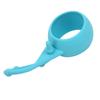 Silicone Golf Ball Holder Soft Protective Cover Portable Golf Ball Waist Keyring Backapack HolderLight Blue