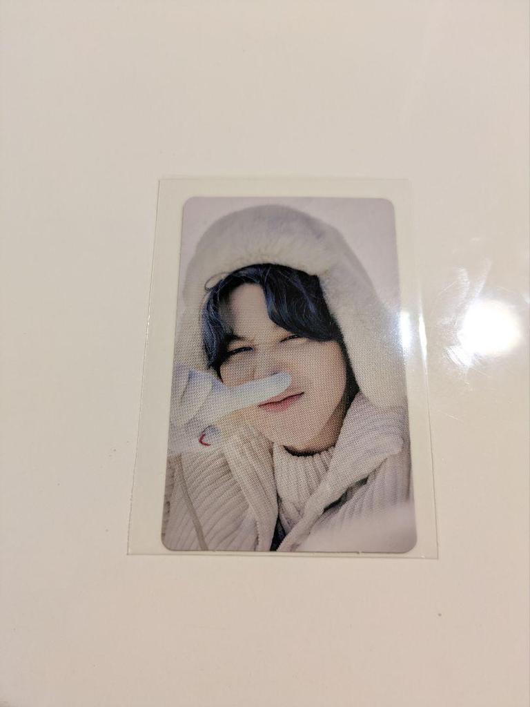 [USED] BTS Jimin Trading Card Winter Package