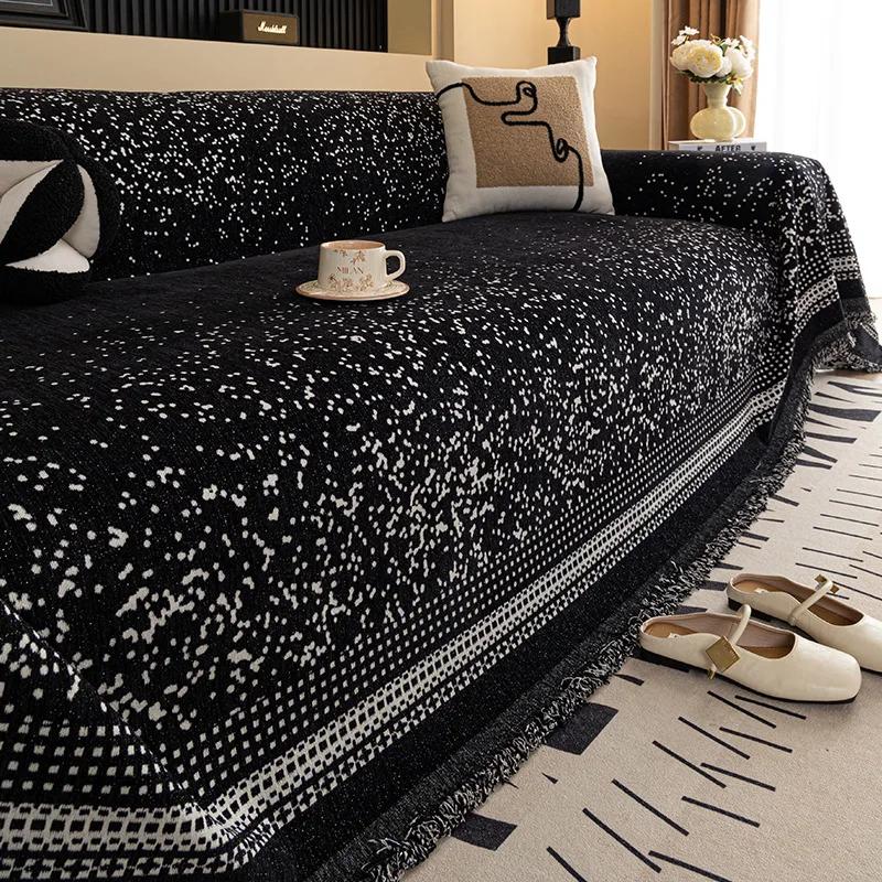 

2025 Новый Универсальный Чехол на Диван на Четыре Сезона Прямой Ряд Чехол-Полотенце для Дивана Цельный Полный Чехол Подушка Тканевый Чехол для Лета 180X130CM