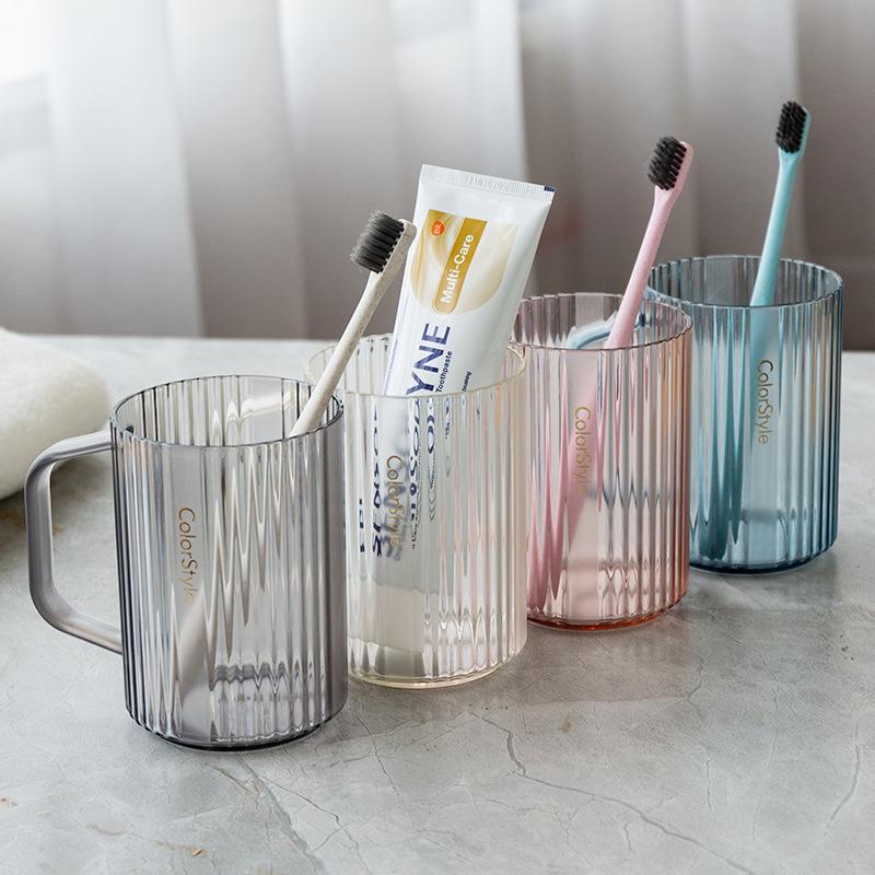 Creative Home Use High-end Couples Cup with Handle for Student Dormitory Toiletries