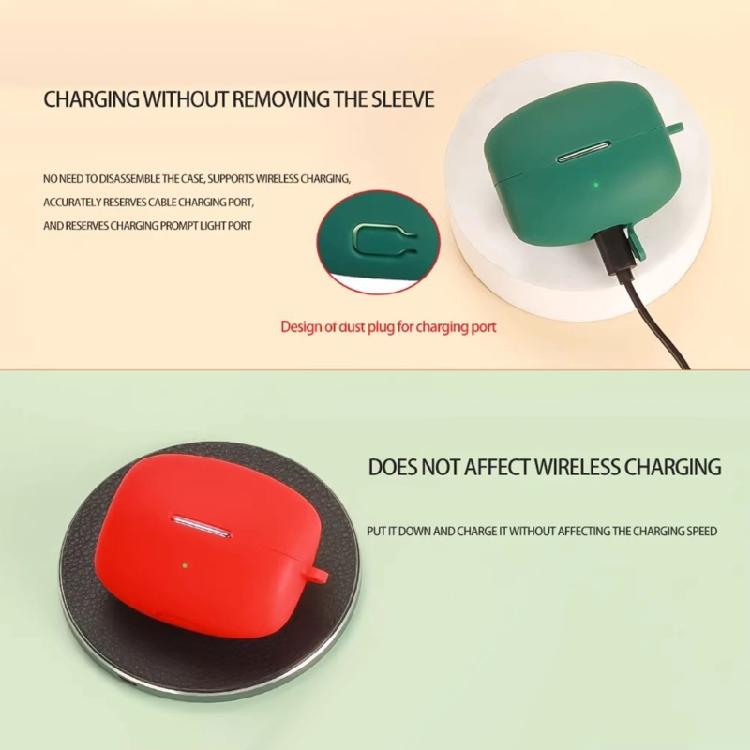 Headphone Cover Shockproof Wrap Case Skin Antiscratch Guard Washable Silicone Housing Shell Enhances Stability for Clip