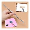 EUSTACE Spatula Makeup Stainless Steel 2 Piece Set Cosmetic Tools Makeup Spatula Concealer Foundation Eye Shadow Metal Makeup Spatula
