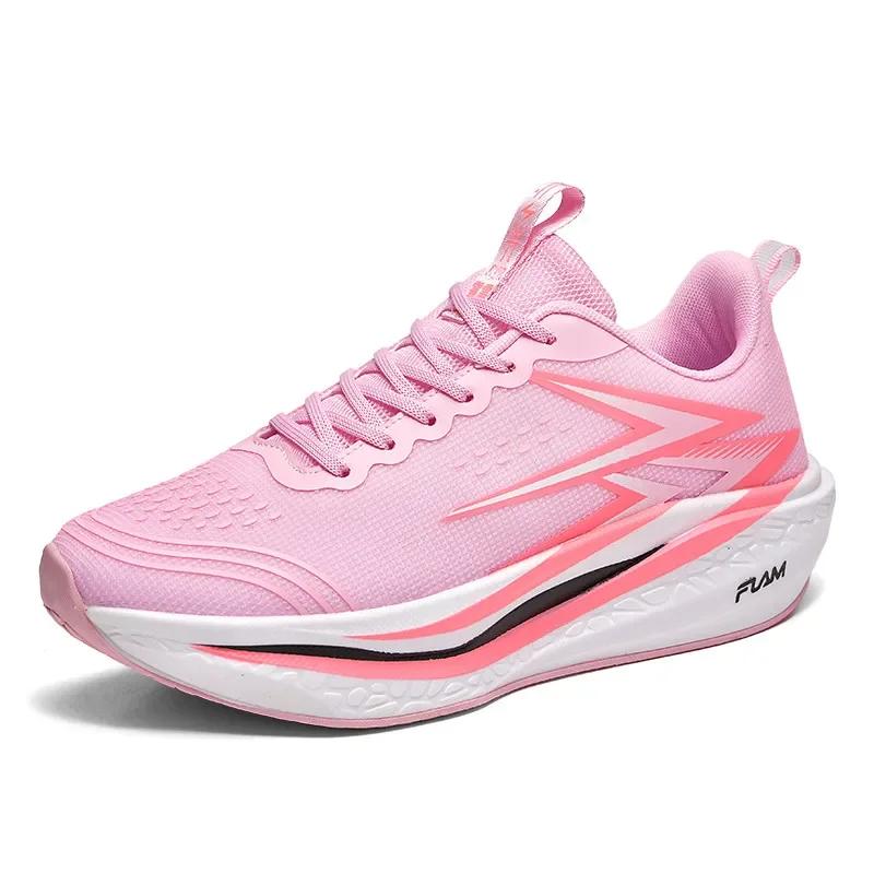 Men Running Shoes Outdoor Breathable Lightweight Air Mesh Shoes Women Comfortable Wear-resistant Anti-slip Casual Men Shoes