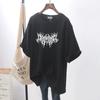 Unisex 2024 Summer New Smile Print Women's Short-sleeved Explosive Loose White T-shirt Top Women T Shirt
