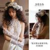 Retro Lace Wedding Gloves Yu Ai Same Wheat Ear Hand Sleeves Bridal Wedding Robe Accessories Dinner Dress Photo