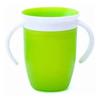 Trainer Cup 240ml Capacity 360 Degrees Sealing Double Handles Baby Silicone Drinking Cup for Home