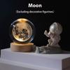 Festival USB LED Night Light,Galaxy Crystal Ball Lampm,planet Moon Lamp,home Decoration Desktop Decorative Light Small Ornaments