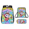 Cartoon Anime Shoulder Bag Pencil Case School Backpack For Children