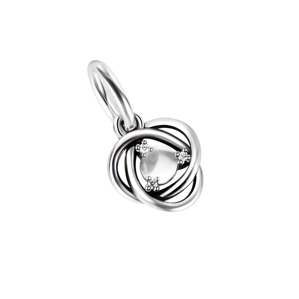 copper Twelve Month Birthstone Heart Eternity Charm Bead Charms Bead Charms Pendant Compatible With Authentic Bracelets for Women Do It Yourself Fine
