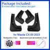 Für Mazda CX-50 CX50 CX 50 2024 Zubehör Schmutzfänger Auto Vorderrad Schmutzabweiser Spritzschutz Auto Frontschmutzfänger Schmutzfänger Aufkleber