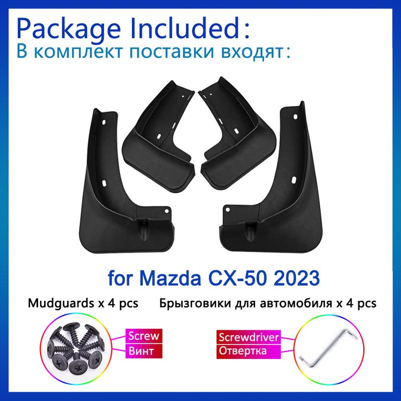 Für Mazda CX-50 CX50 CX 50 2024 Zubehör Schmutzfänger Auto Vorderrad Schmutzabweiser Spritzschutz Auto Frontschmutzfänger Schmutzfänger Aufkleber