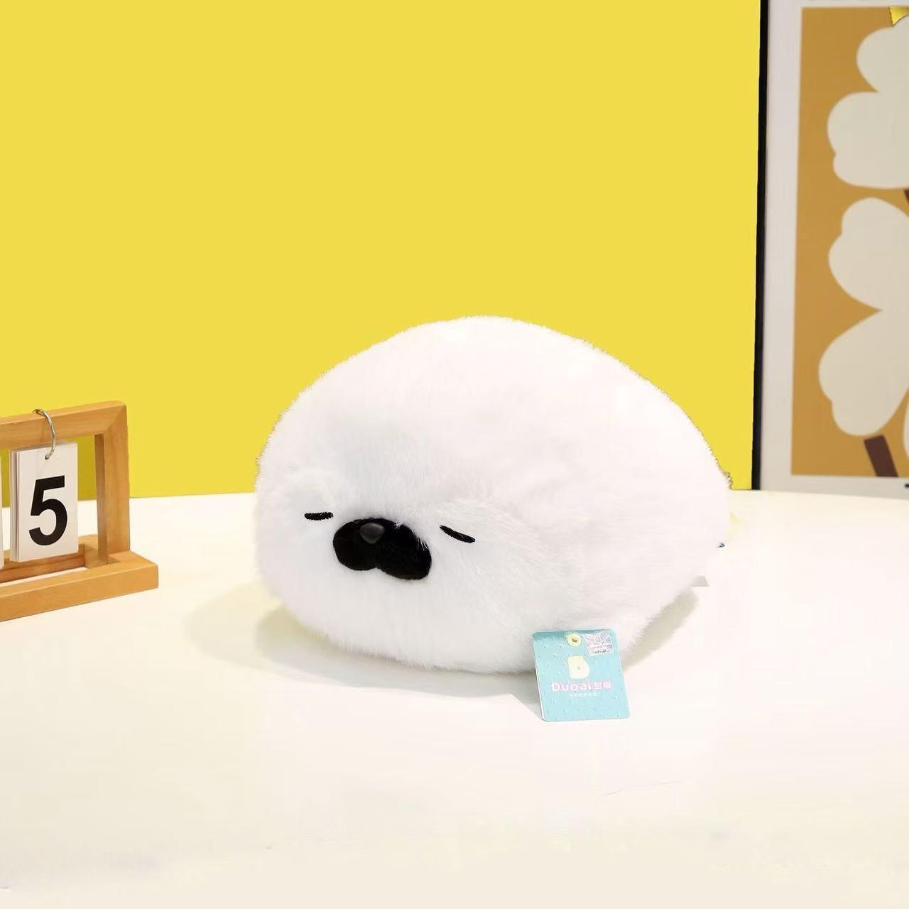 

Sea Otter Sushi Plush Doll with Lullaby - Cute Cushion & Birthday Gift 40cm