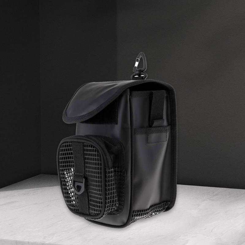 Diving Equipment Bag Scubas Gear Holder Diving Accessory Bag Scubas Diving Mesh Gear Pouches with Swivels Clip For BCD