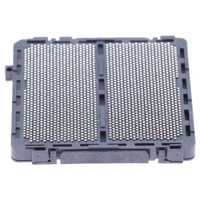 Original 100% New Cpu Socket Am5 Socket Lga1718 For Pc Am5 Motherboard Cpu Bga Base Large Tin Ball Connector Holder Base чёрный