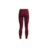 Under Armour Rush Cozy Training Sports Fitted Leggings Women Bottoms Red 1365719-626