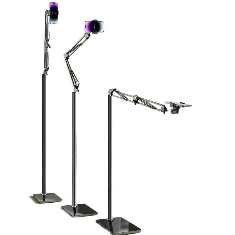Adjustable Floor & Desktop Universal Tablet Stand