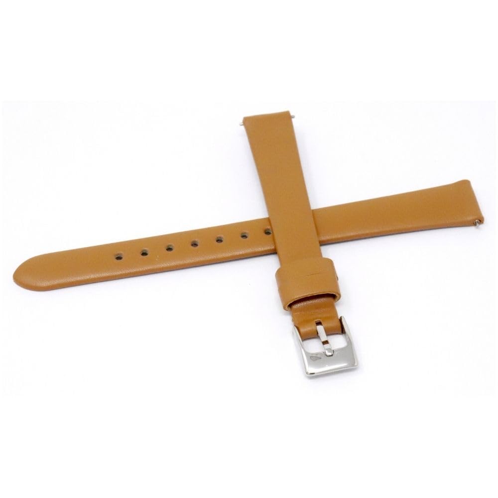 [Seiko] Watch Band, 13mm, Genuine Leather Strap, Women s, with Care Instructions (Beige)