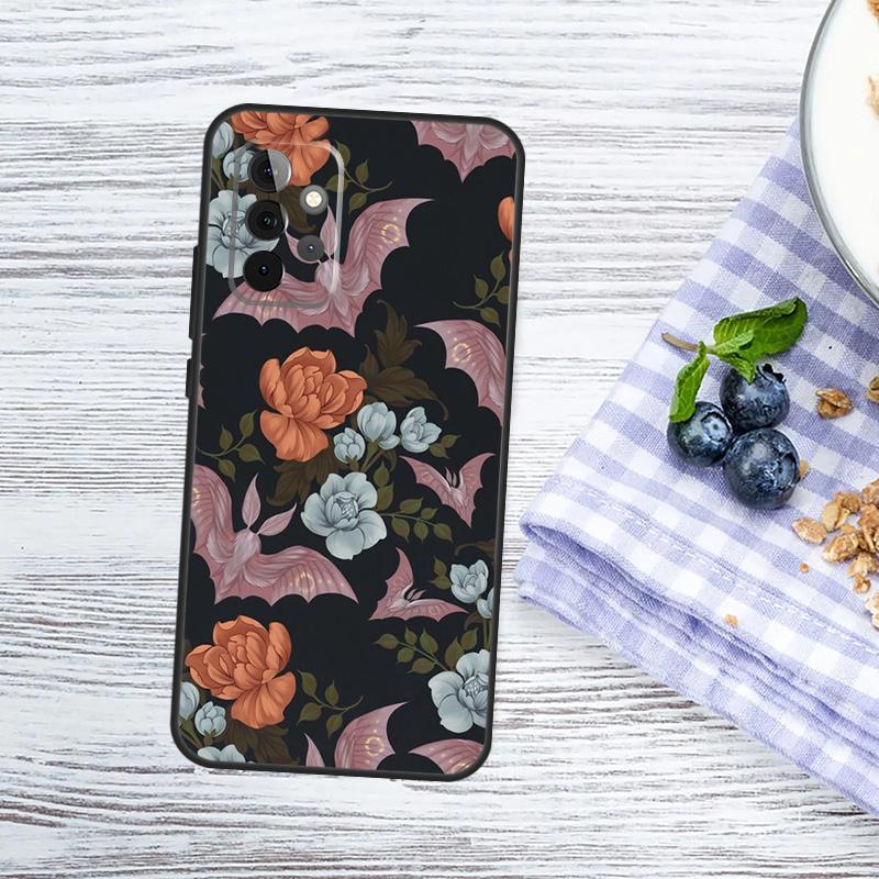 Goth Vampire Bat Gothic Case For Samsung Galaxy A54 A34 A14 A56 A36 A16 A06 A13 A53 A12 A22 A32 A52 A35 A17 A15 A55